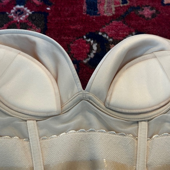 2 Cosabella Bustier Bra Bundle: :) 34B in Beige and Black - Picture 4 of 9